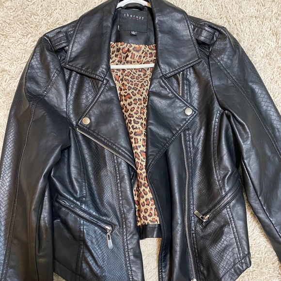 Faux leather jacket - Picture 1 of 1